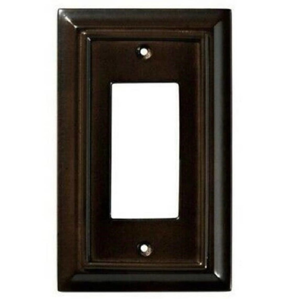Brainerd Wood Single GFCI Cover Plate. Pk of 9